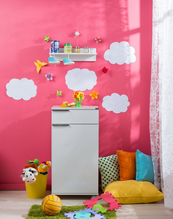 Hanah Home Armario multiusos Adr-411-Pp-1 Blanco
